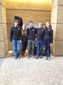 CalSol members at the first-ever Solar Car Conference. CalSol members in FXB on the North Campus of the University of Michigan. We were very happy to have attended!