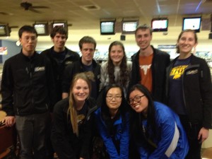 Bowling with UT Austin. CalSol bowling at Maplewood Lanes with UT Austin after the end of the conference. Great way to finish on and strike a high note!